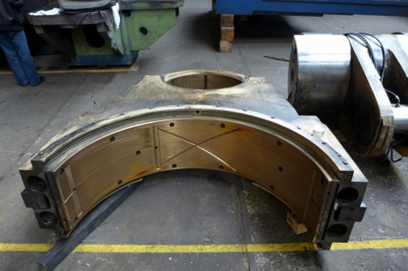 Instandsetzung einer 6300t Presse